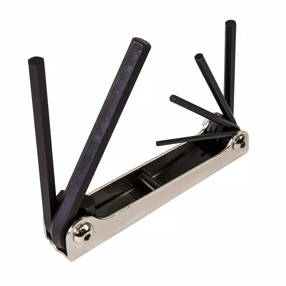 Klein Tools Metric Metal Folding Hex-Key Set, 6-Piece