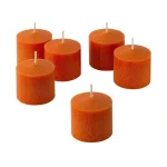 Light In The Dark Orange Unscented Votive Candles, 10 Hour Burn Time (Set of 36) thumbnail 2