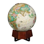 Replogle Frank Lloyd Wright Beth Sholom Illuminated 12 in. Political Desk Globe thumbnail 1