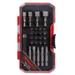 Stalwart 26-Piece Power Bit and SAE Nut Driver Set with Ergonomic Handle and Storage Case thumbnail 3
