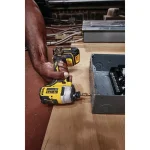 DEWALT 20V MAX ATOMIC 1/4 in. Compact Brushless Impact Driver Kit with (2) Batteries and Charger thumbnail 2