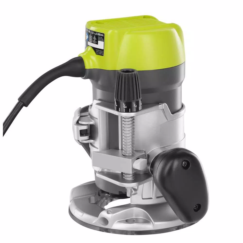 RYOBI 8.5 Amp 1-1/2 Peak HP Fixed Base Corded Router Kit