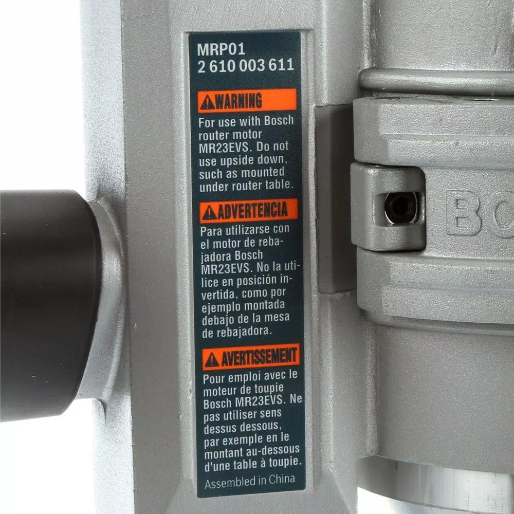 Bosch 15 Amp Corded Variable Speed Combination Plunge and Fixed-Base Router Kit with Hard Case
