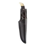 Sheffield 12180 Timber Series 4 in. Drop Point Fixed Blade Knife with Black Pakkawood Handle thumbnail 2