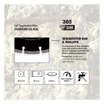 Evolution Power Tools Evolutions 12 in. Diamond Segmented Saw Blade for Masonry and Concrete thumbnail 4