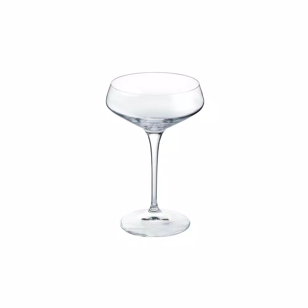 Home Decorators Collection Genoa Lead-Free Crystal Coupe Cocktail Glasses, 11.25 oz (Set of 8)