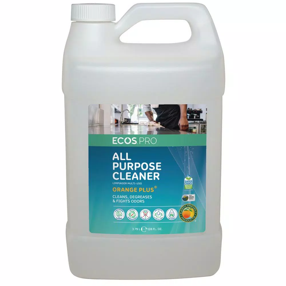 ECOS Pro Orange Plus All Purpose Cleaner and Degreaser, 128 oz.