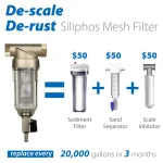 iSpring FWSP50SL Spin Down Sediment Filter Replacement with Siliphos Screen thumbnail 2