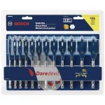 Bosch Daredevil High Carbon Steel Spade Bit Set, 12-Piece thumbnail 3