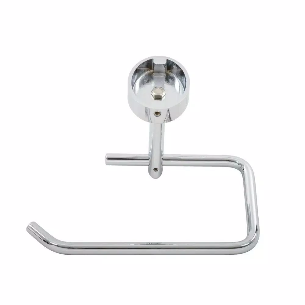 Italia Amalfi Polished Chrome Toilet Paper Holder - Solid Brass