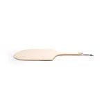 Fox Run Hardwood Pizza Paddle with Tapered Edge and Leather Hanging Loop thumbnail 4