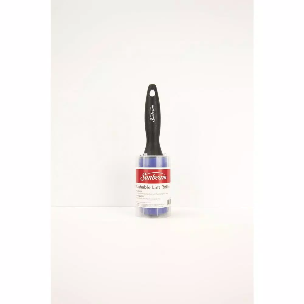 Sunbeam Home Basics Washable Lint Roller for Clothes and Furniture