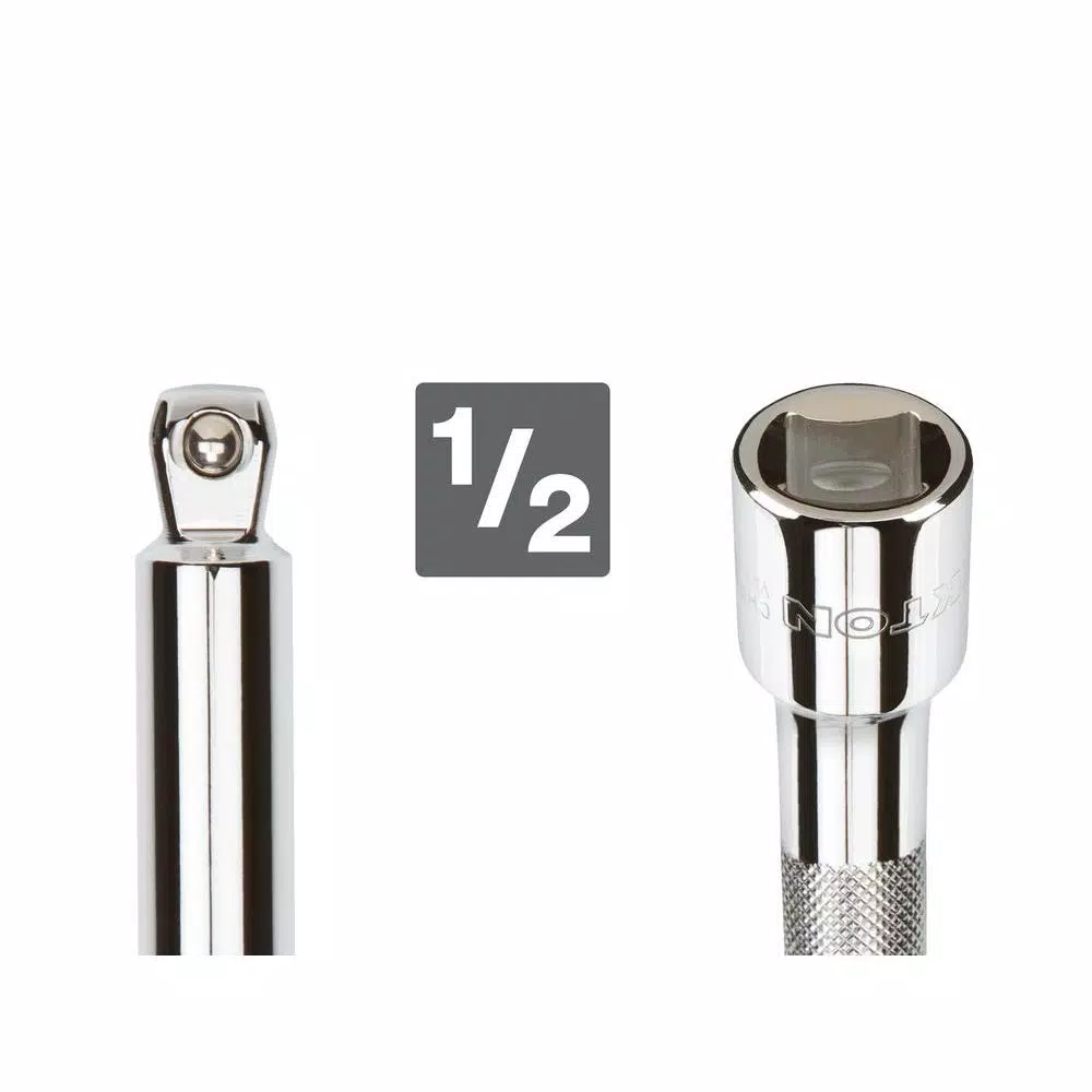 TEKTON 1/2 in. Drive 5 in. Wobble Extension Bar, Two-in-One Design
