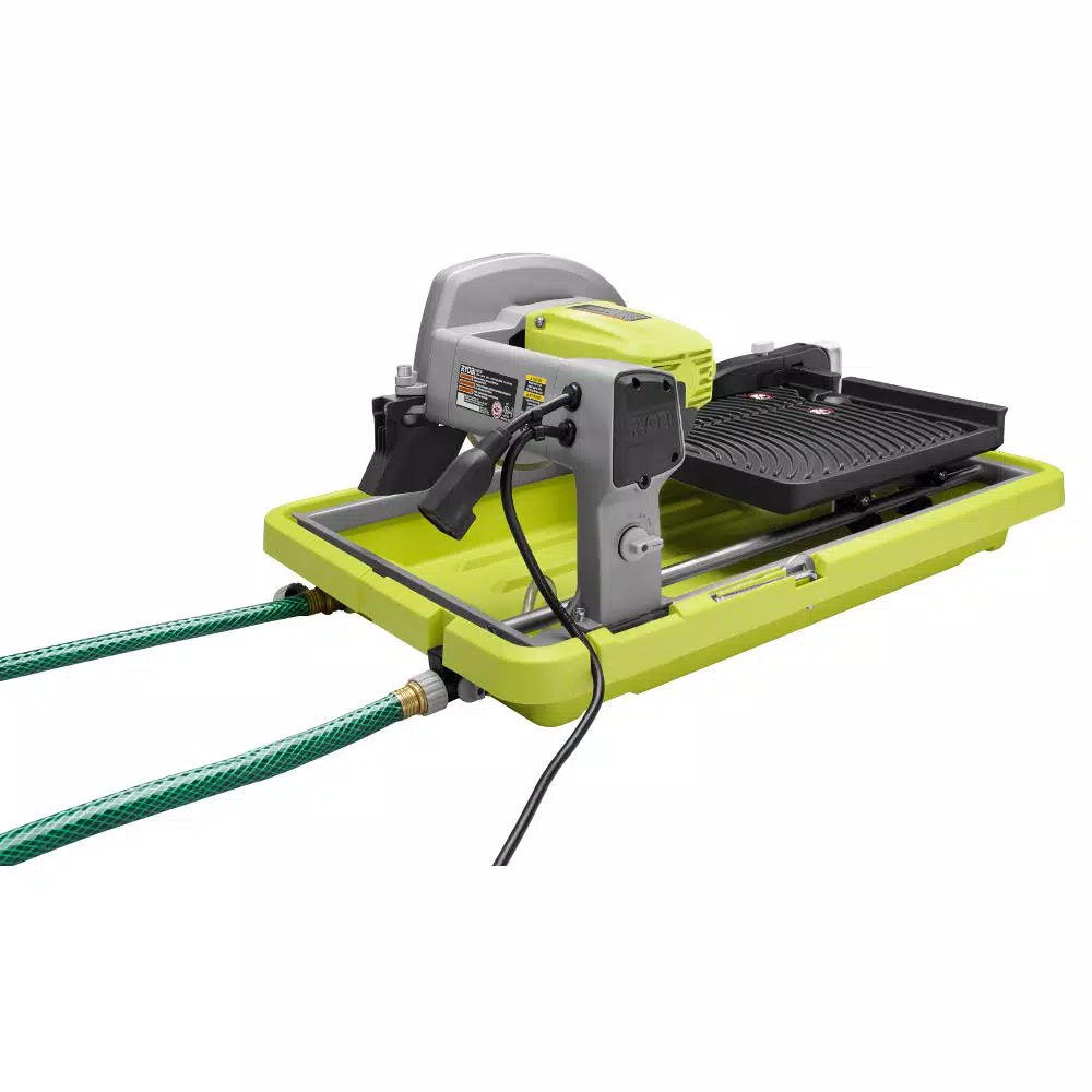 RYOBI 9 Amp Corded 7 in. Overhead Wet Tile Saw with 1-3/4 HP Motor