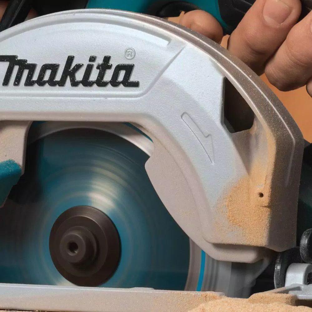Makita 18V LXT Brushless 6-1/2 in. Cordless Circular Saw with Bonus 5.0 Ah Battery