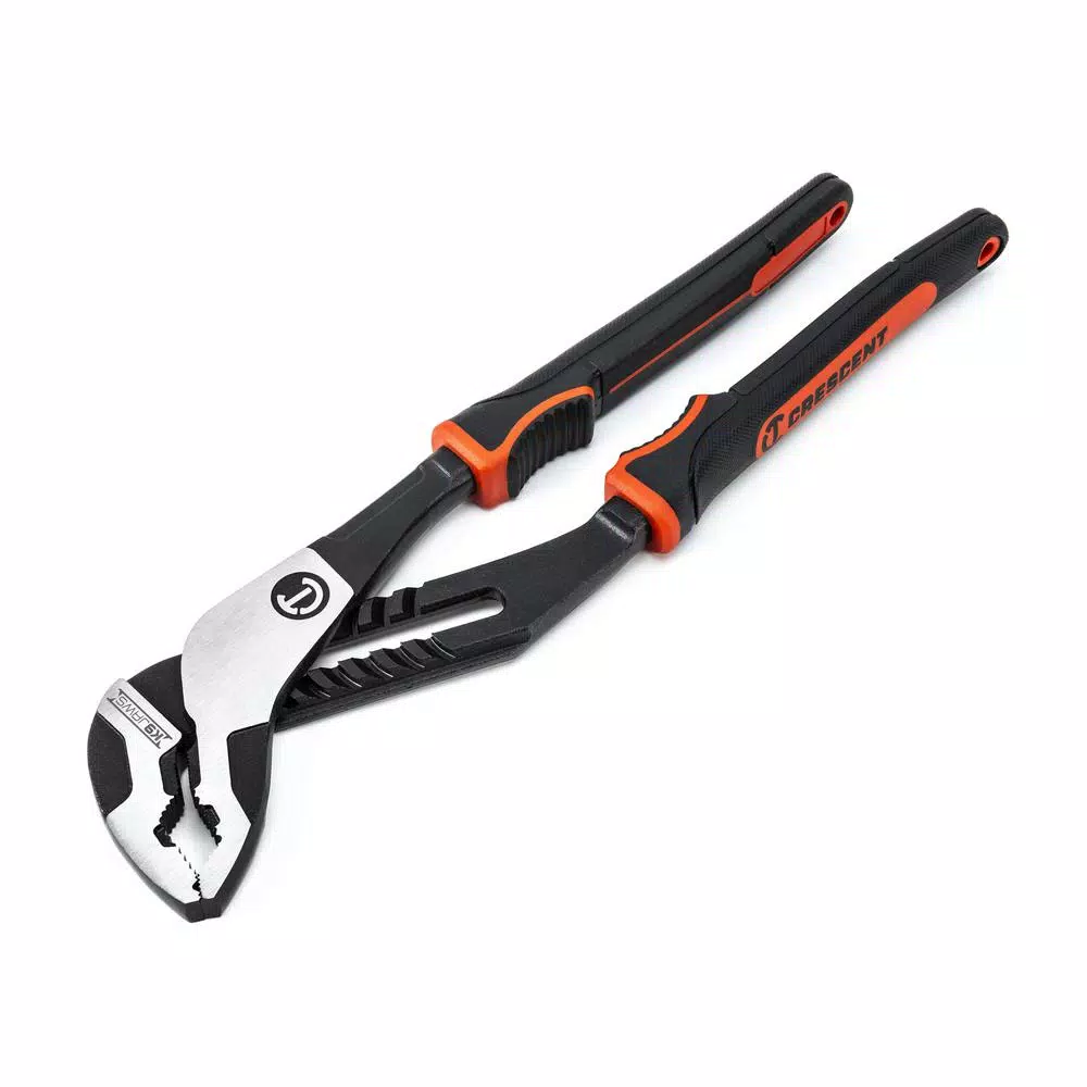 Crescent Z2 12 in. K9 V-Jaw Dual Material Tongue and Groove Pliers