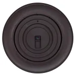 Pinnacle Glenmont 30 in. Oil Rubbed Bronze Wide Framed Roman Numeral Wall Clock thumbnail 5