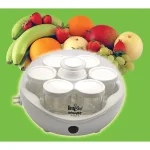 Total Chef 42 oz. Yogurt Maker with 7 Glass Containers, White thumbnail 6