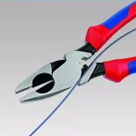 KNIPEX 9-1/4 in. Ultra-High Leverage Lineman's Pliers with Fish Tape Puller and Crimper thumbnail 2