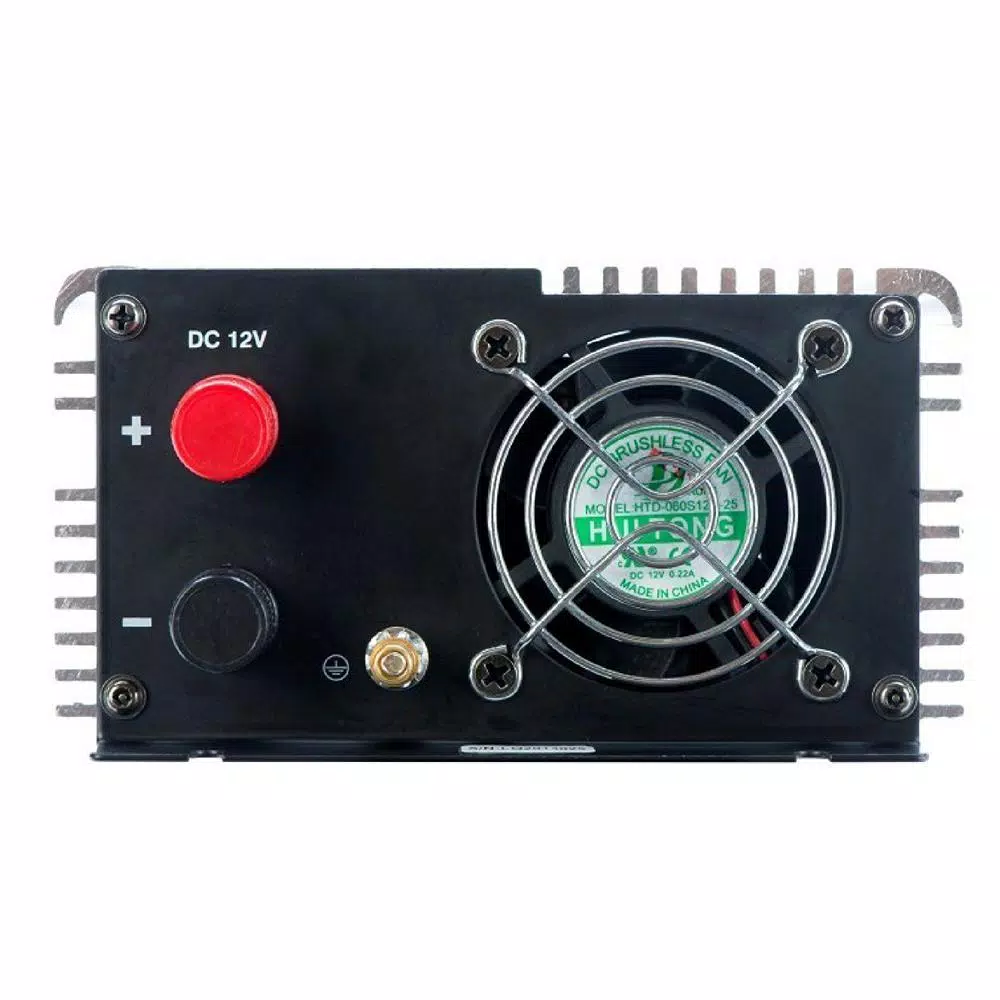 GoWISE USA GoWISE Power 1000W Continuous 2000W Peak Pure Sine Wave Power Inverter, 12V DC to 120V AC