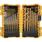 DEWALT 21-Piece Titanium Pilot Point Twist Drill Bit Set thumbnail 4