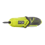 RYOBI 4V Lithium-Ion Cordless Electric Screwdriver with Charger and Bits thumbnail 1