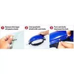 Bison Life Ratchet Headgear for Face Shields, High-Strength Thermoplastic, Blue thumbnail 6