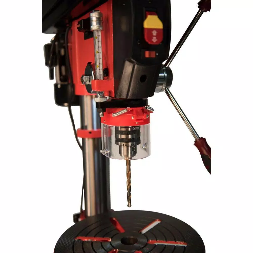 General International 13 in. 16-Speed Drill Press with Laser Guide and LED Light