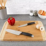 Trademark Classic Cuisine 5-Piece Stainless Steel Knife Set with Nylon Carry Bag thumbnail 4