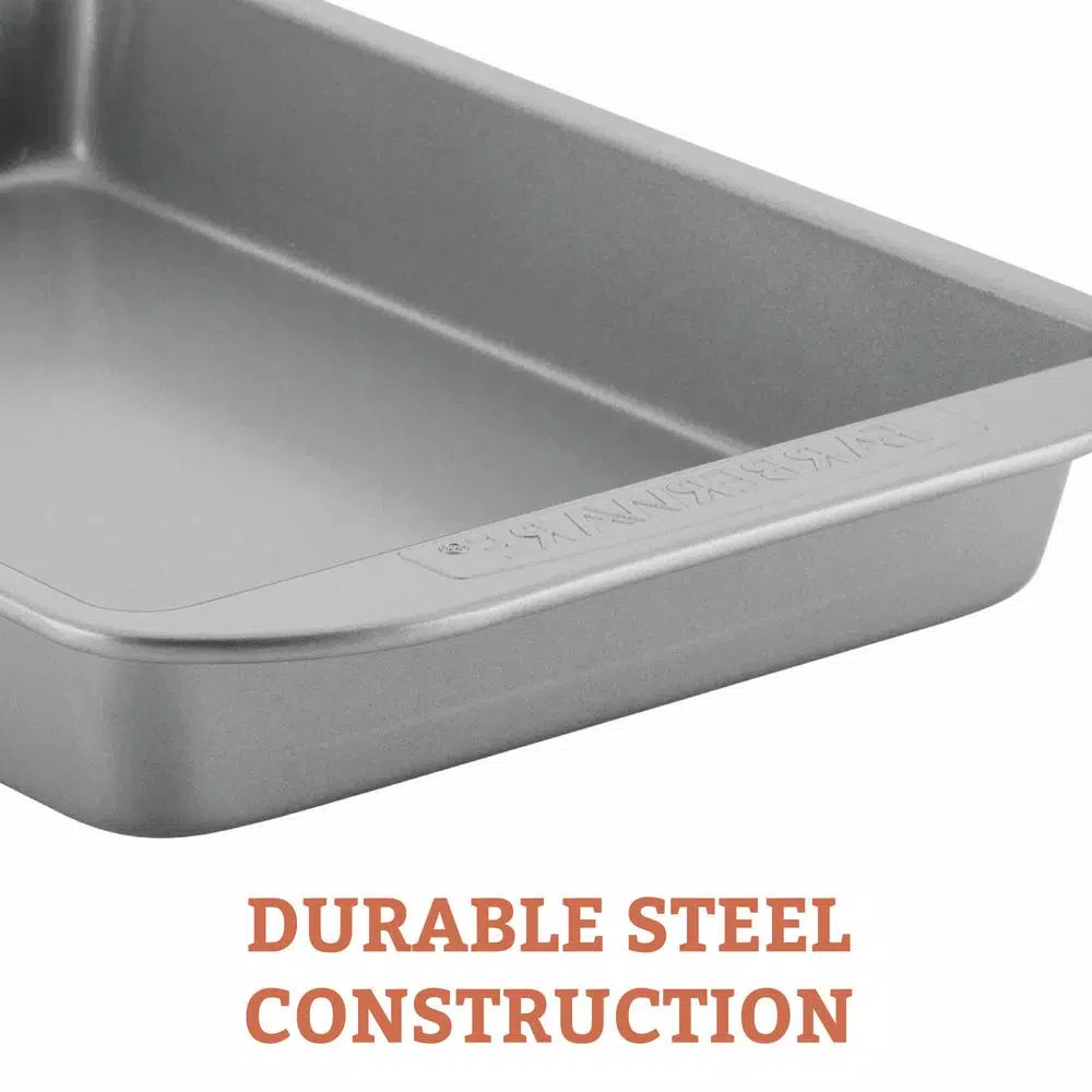 Unbranded Farberware 2-Piece Nonstick 12-Cup Muffin Pan Bakeware Set, Gray