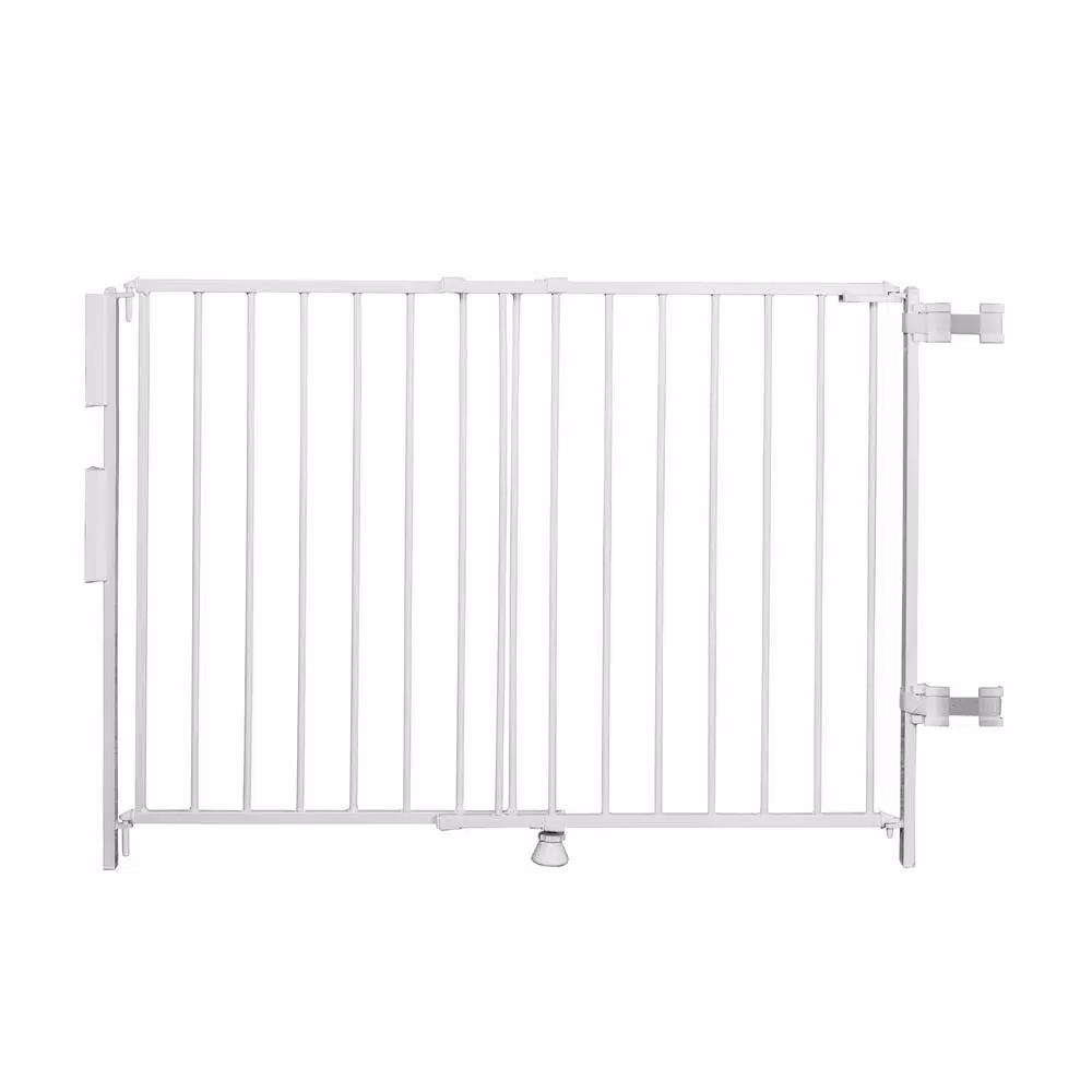 Regalo Extra-Tall 35" Metal Safety Gate for Top of Stairs