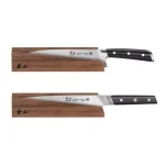 Cangshan Solid Carbonized Ash Wood Magnetic Knife Sheath for 8 in. Chef's Knife thumbnail 3