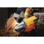 DEWALT 9 Amp Corded Small Angle Grinder, 4.5-in to 5-in, 12,000 RPM, Low-Profile Design thumbnail 3