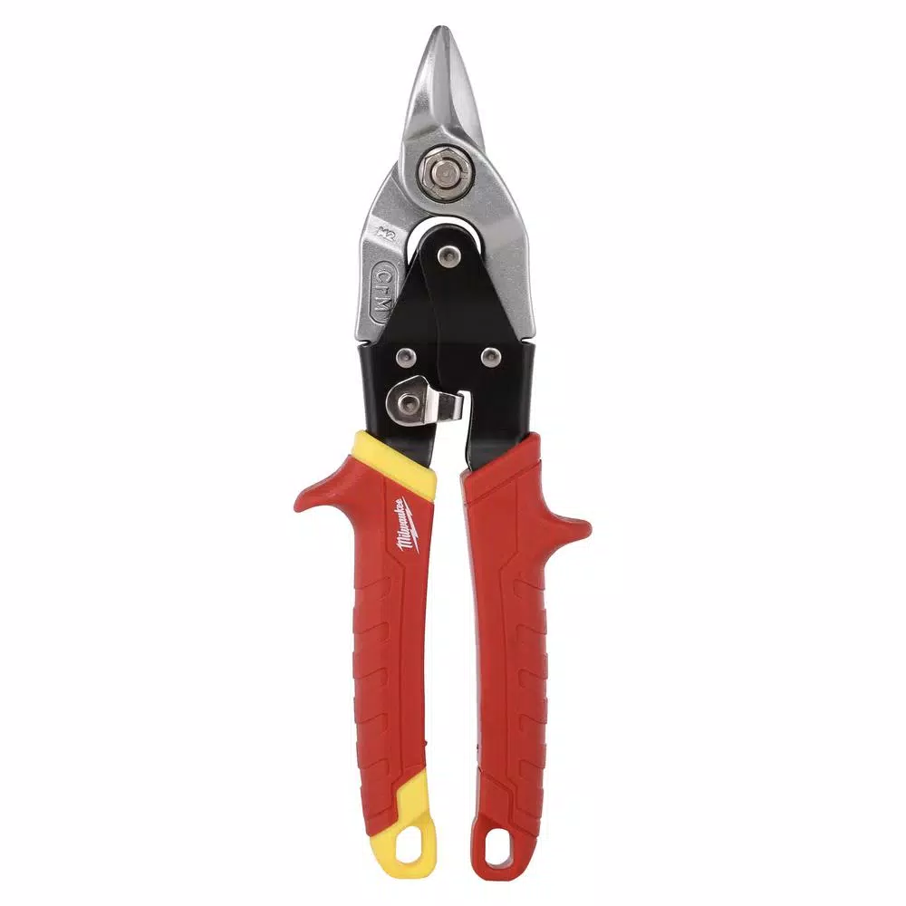 Milwaukee 9 in. Bulldog Straight-Cut Aviation Snips