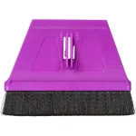 WISP miniWISP 6 in. Purple Whisk Broom and 7 in. Dustpan Set with Electrostatic Bristle Seal Technology thumbnail 3
