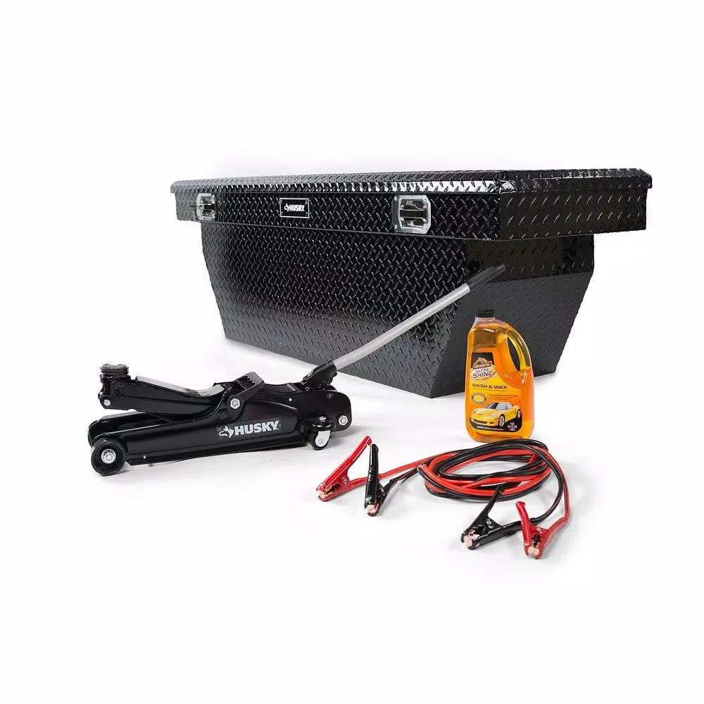 Husky 3-Ton Hydraulic Floor Garage Jack, 6,000 lb. Capacity