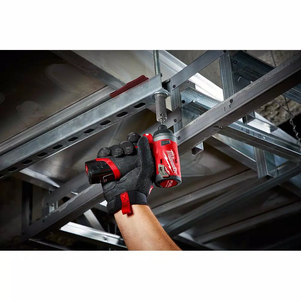 Milwaukee M12 FUEL 12V Brushless 3-Tool Combo Kit with Hammer Drill, Impact Driver, and Stubby Impact Wrench