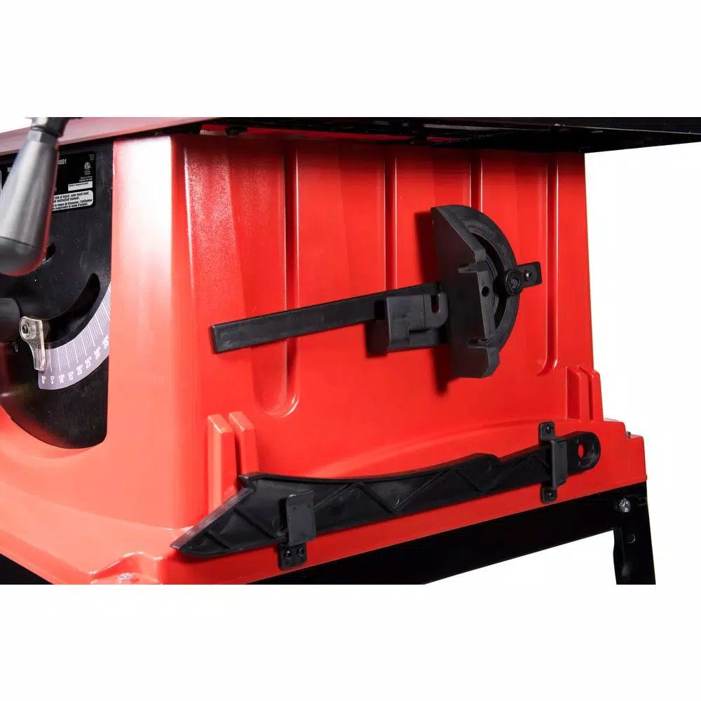 General International 10 in. Table Saw with Heavy Duty Steel Stand, 13 Amp High-Torque Motor