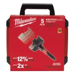 Milwaukee SwitchBlade Plumber's Selfeed Bit Set, 5-Piece thumbnail 4