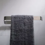 KRAUS Stelios Brushed Nickel Towel Ring - Solid Brass Hand Towel Holder thumbnail 5
