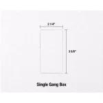 Jonard Tools WTL-12 Wall Box Template and Level for 1-Gang and 2-Gang Non-Metallic Boxes thumbnail 4
