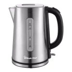 Magic Chef 7.2 Cup Stainless Steel Electric Kettle with Cord Storage thumbnail 1