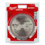 Milwaukee MetalTech 5-3/8 in. Circular Saw Blade Set, 30T Ferrous & 50T Non-Ferrous (2-Pack) thumbnail 5