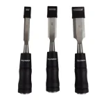 OLYMPIA Tools 3-Piece Wood Chisel Set, Hardened Alloy Steel, 1/2 in., 3/4 in., 1 in. thumbnail 1