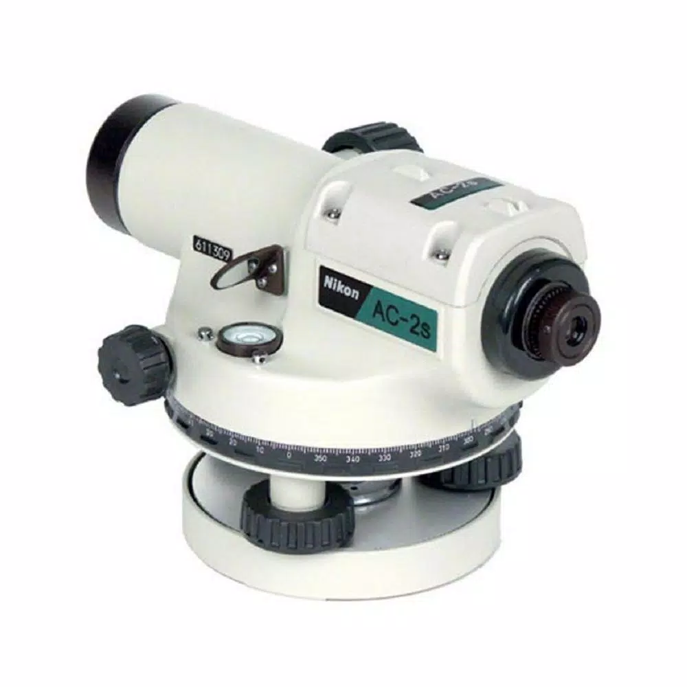 Spectra Precision Nikon AC-2S Automatic Optical Level, 24X Magnification, 360-Degree Self-Leveling Surveying Tool