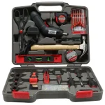 Apollo 144-Piece Home Tool Kit with 4.8V Cordless Screwdriver and Blow Molded Carrying Case thumbnail 3