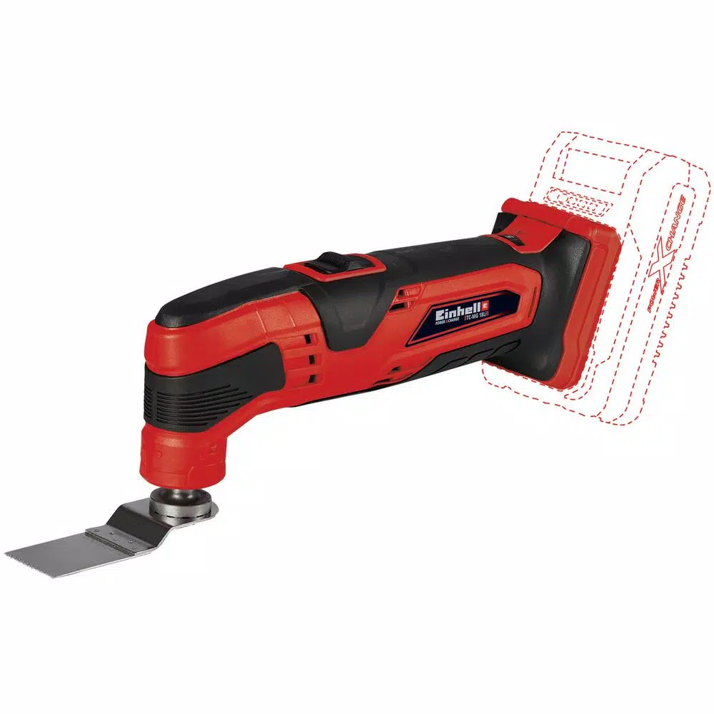 Einhell PXC 18V Cordless 20,000 OPM 10 in. Oscillating Multi-Tool Sander with 13 Accessories (Tool-Only)