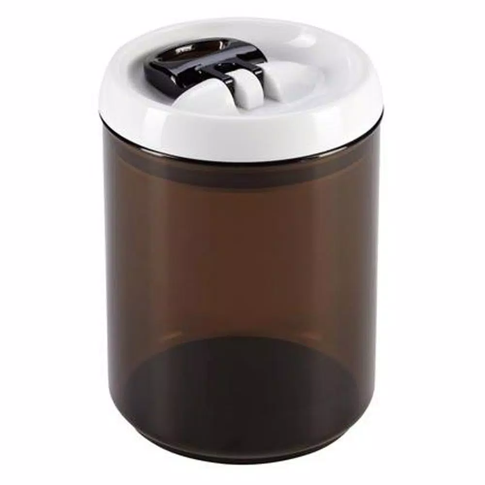 HOUSEHOLD ESSENTIALS Leifheit Brown Coffee Storage Container, 47 oz. Airtight Coffee Canister