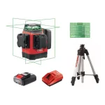 Hilti PM 30 Multi-Green Line Laser Kit with PMA 20 Tripod, 12V Battery & Charger thumbnail 1