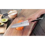 Cangshan Z Series 7 in. Santoku Knife - Forged German Stainless Steel with Ergonomic Handle thumbnail 4